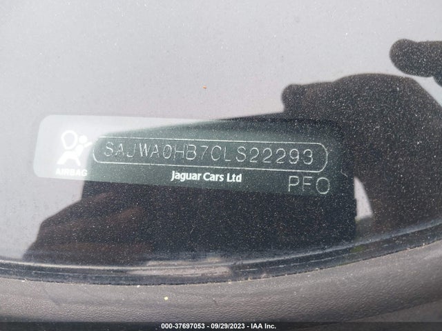 2012 JAGUAR XF SAJWA0HB7CLS22293 Photo 8