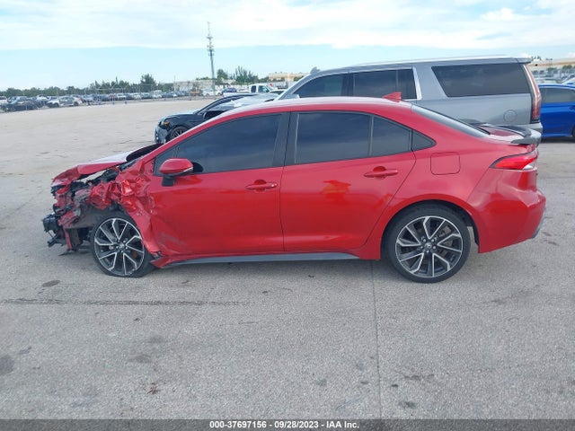 2021 TOYOTA COROLLA SE/NIGHTSHADE/APEX SE VIN: JTDS4MCE2MJ078422