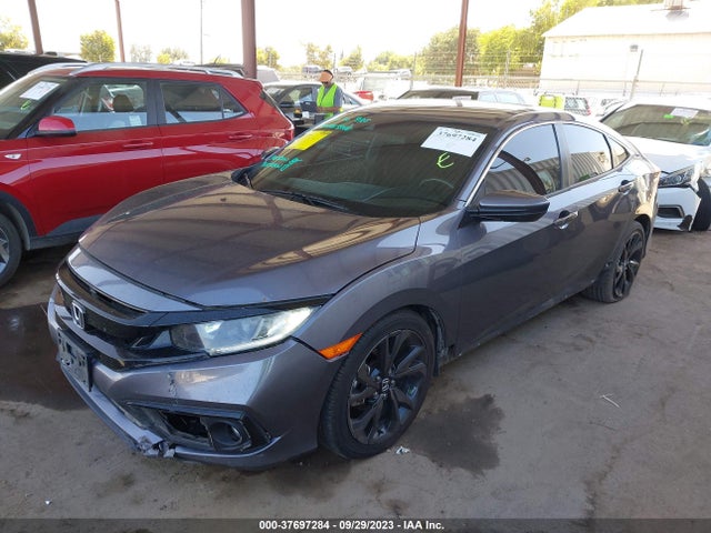 2020 HONDA CIVIC SEDAN SPORT VIN: 19XFC2F80LE208109
