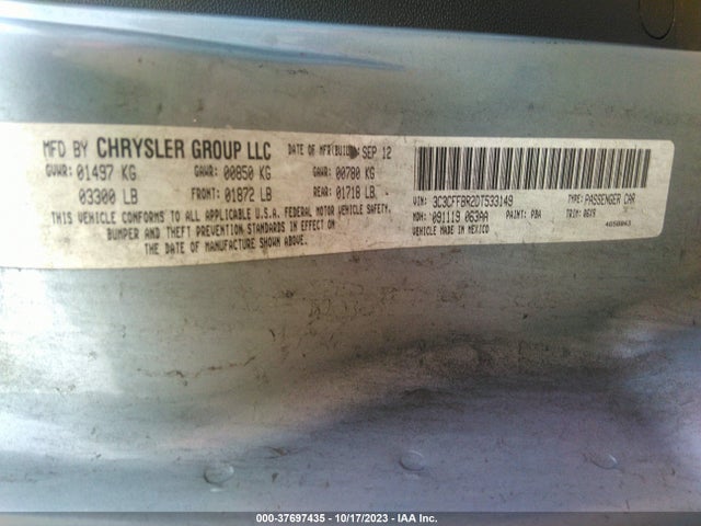 2013 FIAT 500 3C3CFFBR2DT533149 Photo 8