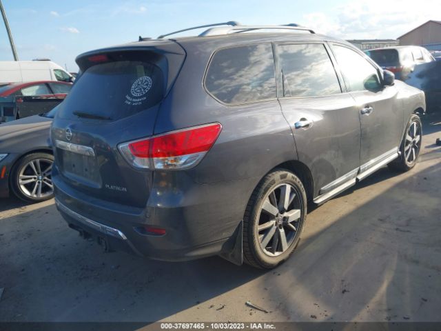 5N1AR2MN8EC690223 Nissan Pathfinder Platinum