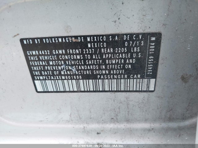 3VWPL7AJXEM601696 Volkswagen Jetta Sportwagen Tdi