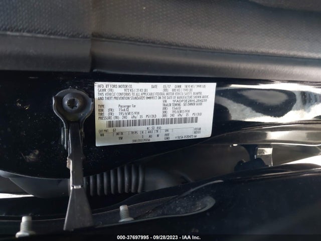 Ford FOCUS S 2017 1FADP3E28HL284230 Image 9