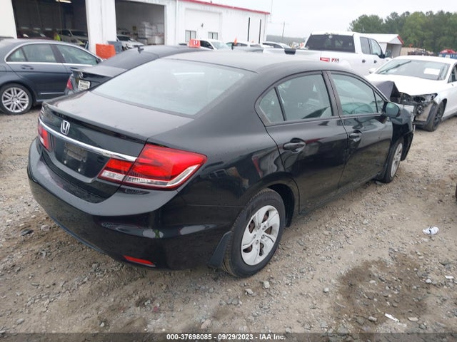 Honda Civic Sedan Lx 2014 2HGFB2F57EH524608 Image 4