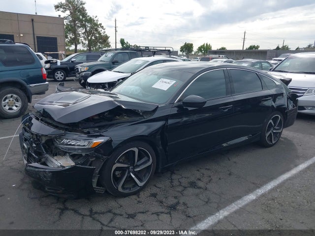 2018 HONDA ACCORD SEDAN SPORT 1.5T VIN: 1HGCV1F30JA074845