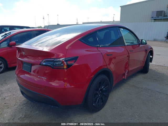 Tesla Model Y Long Range 2022 7SAYGDEE1NF386370 Image 4