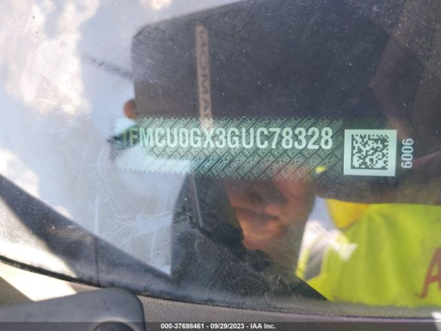 1FMCU0GX3GUC78328 Ford ESCAPE SE