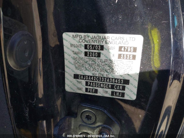 2003 JAGUAR XK8 SAJDA42C332A36453 Photo 8