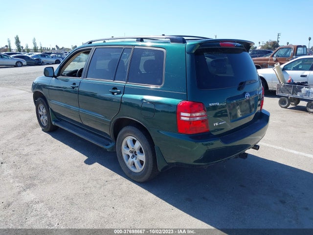 2003 TOYOTA HIGHLANDER VIN: JTEHF21AX30122496