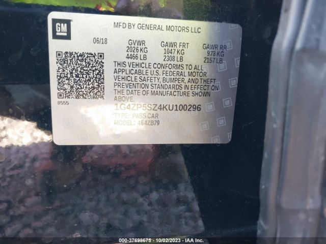 1G4ZP5SZ4KU100296 Buick Lacrosse Essence