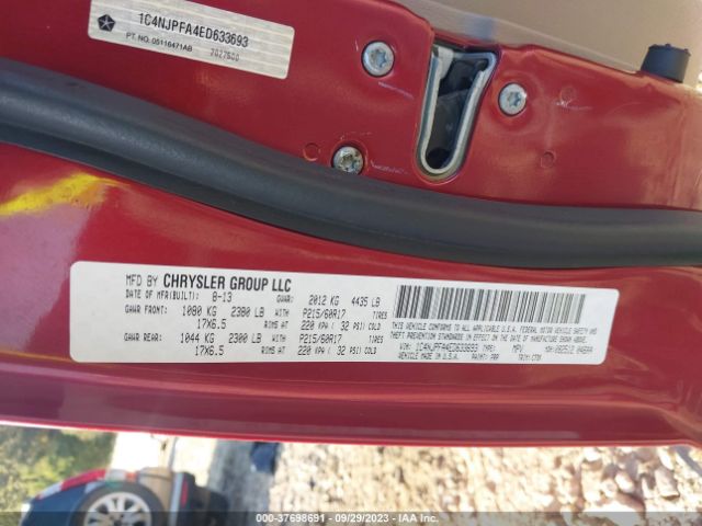 1C4NJPFA4ED633693 Jeep Patriot Latitude
