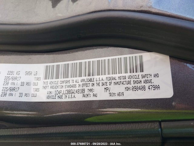 Jeep Cherokee Latitude 2016 1C4PJLCB8GW149189 Image 9