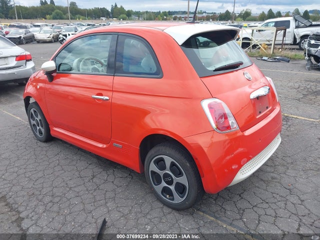 2013 FIAT 500E BATTERY ELECTRIC 3C3CFFGE9DT712651 Photo 2