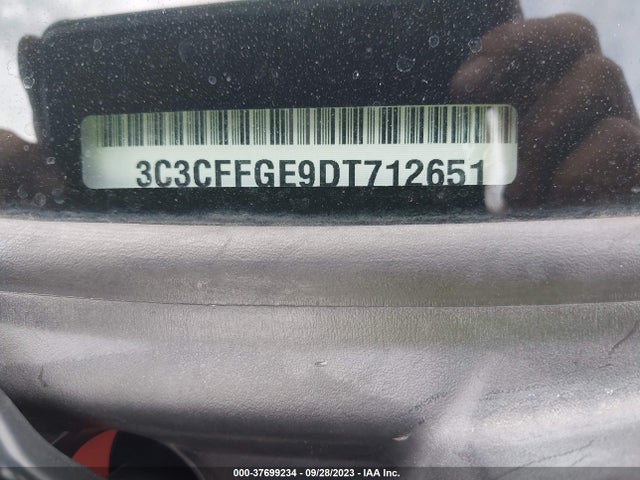 2013 FIAT 500E BATTERY ELECTRIC 3C3CFFGE9DT712651 Photo 8