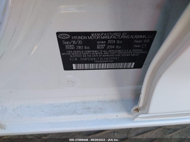 Hyundai mpi nu 2020 5NPD84LF3LH629941 Image 19