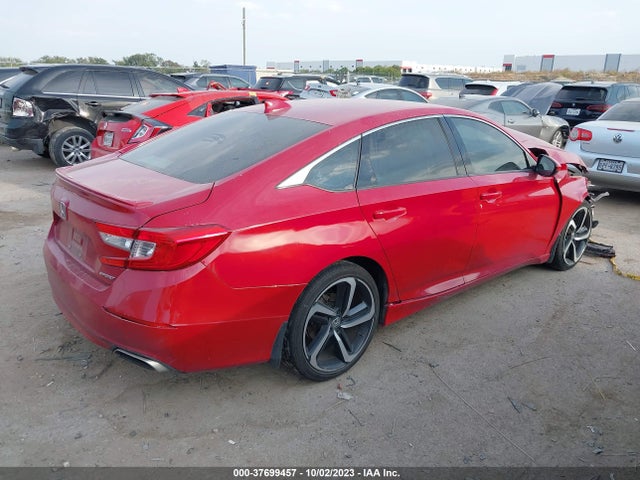 2018 HONDA ACCORD SEDAN SPORT 1.5T VIN: 1HGCV1F39JA182767