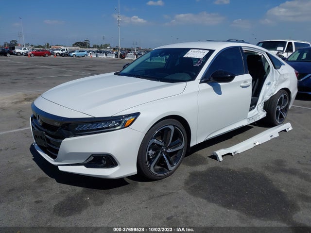 2022 HONDA ACCORD SEDAN SPORT SE VIN: 1HGCV1F45NA102928