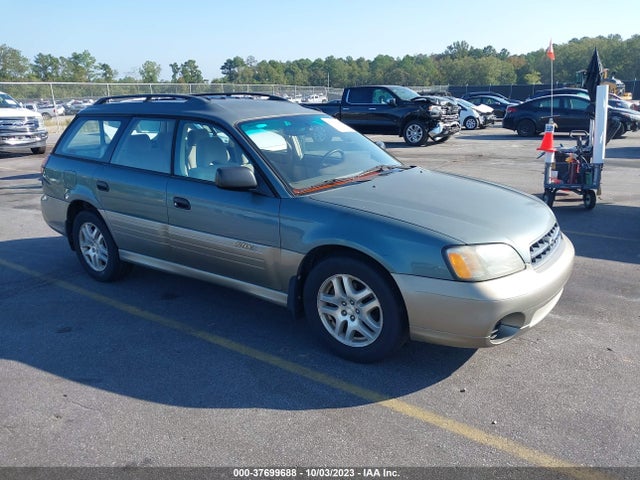 2001 SUBARU LEGACY WAGON OUTBACK W/RB EQUIP VIN: 4S3BH665017679283