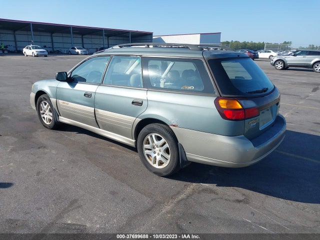 2001 SUBARU LEGACY WAGON OUTBACK W/RB EQUIP VIN: 4S3BH665017679283