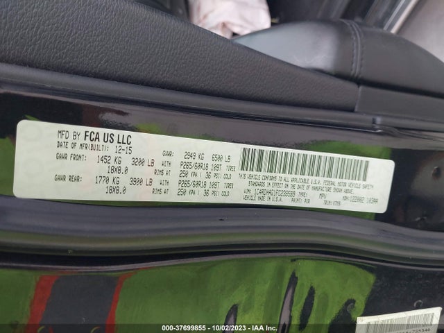 Dodge Durango Sxt 2015 1C4RDHAG1FC239599 Image 9
