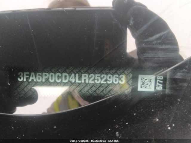 3FA6P0CD4LR252963 Ford FUSION SEL
