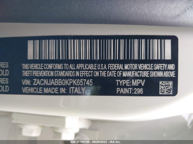 Jeep Renegade Latitude 2019 ZACNJABB0KPK65745 Image 9