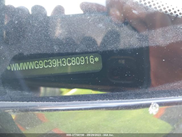 WMWWG9C39H3C80916 Mini Convertible Cooper S