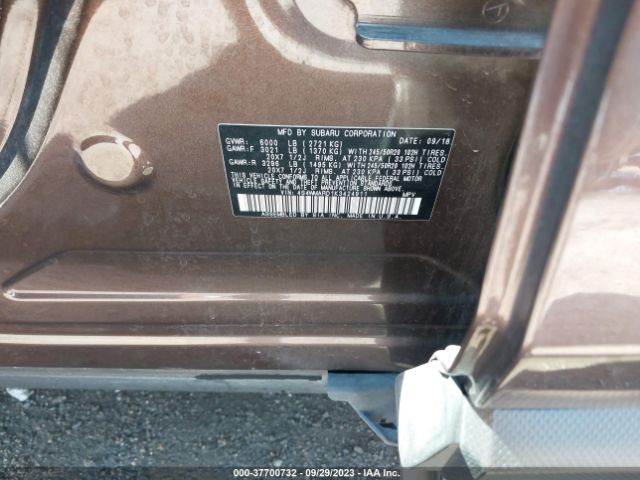 4S4WMARD1K3424911 Subaru Ascent Touring