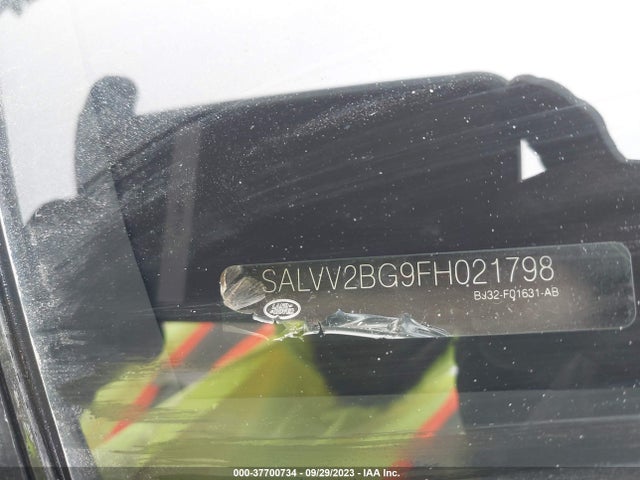 Land Rover Range Rover Evoque Prestige 2015 SALVV2BG9FH021798 Image 9