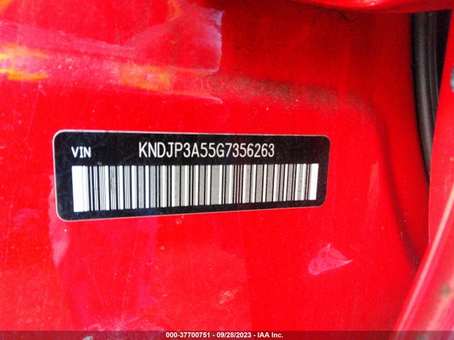 KIA SOUL + 2016 KNDJP3A55G7356263 Image 9