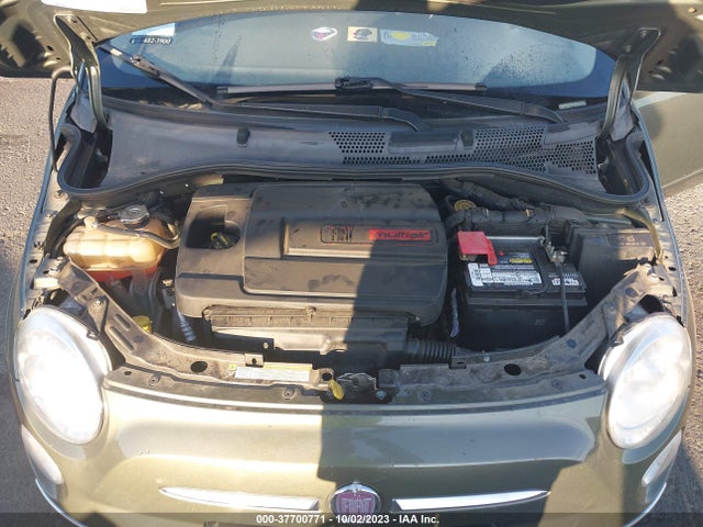 2012 FIAT 500 LOUNGE VIN: 3C3CFFCRXCT241116