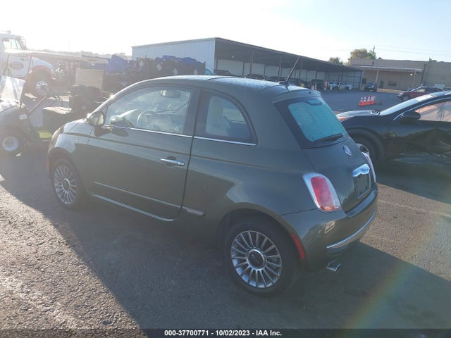 2012 FIAT 500 LOUNGE VIN: 3C3CFFCRXCT241116