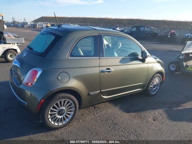 2012 FIAT 500 LOUNGE VIN: 3C3CFFCRXCT241116