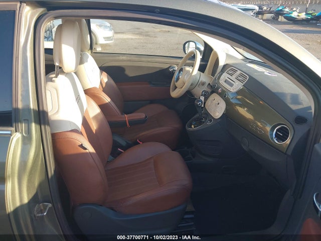 2012 FIAT 500 LOUNGE VIN: 3C3CFFCRXCT241116
