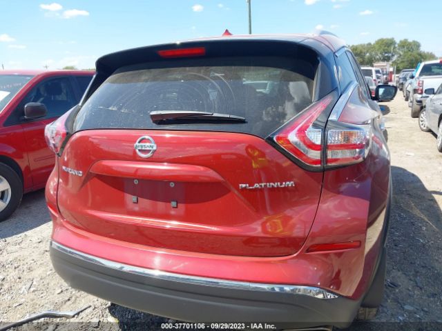 5N1AZ2MG4FN263144 Nissan Murano Platinum