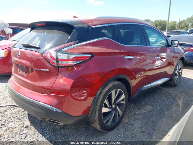 5N1AZ2MG4FN263144 Nissan Murano Platinum