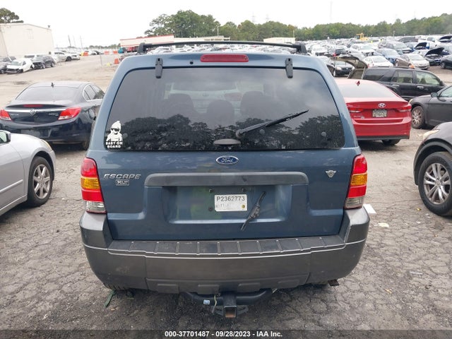 2005 FORD ESCAPE XLT VIN: 1FMYU03155KB51998