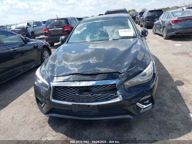 Продаж на аукціоні авто 2018 Infiniti Q50 3.0t Luxe, vin: JN1EV7AR8JM436914, номер лоту: 37701953