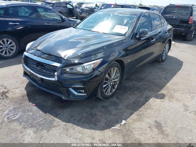 Продаж на аукціоні авто 2018 Infiniti Q50 3.0t Luxe, vin: JN1EV7AR8JM436914, номер лоту: 37701953