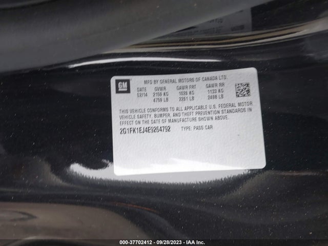Chevrolet CAMARO 2SS 2014 2G1FK1EJ4E9264792 Image 8