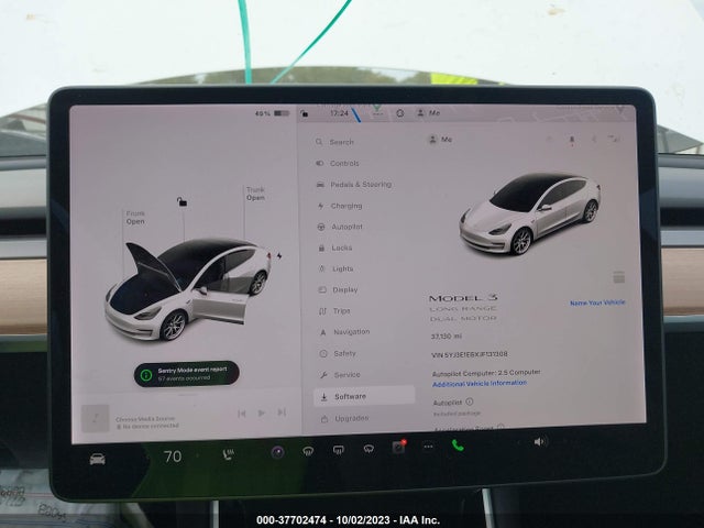 5YJ3E1EBXJF131308 Tesla Model 3 Long Range