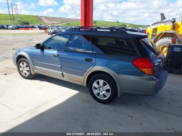 2005 SUBARU LEGACY WAGON (NATL) OUTBACK VIN: 4S4BP61C457374024