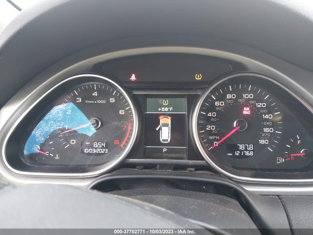 2013 AUDI Q7 3.0T PREMIUM VIN: WA1LGAFE7DD011748