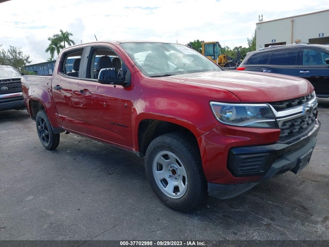 Chevrolet Colorado 2wd Work Truck 2021 1GCGSBEA5M1200877 Image 1