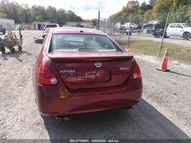 2008 NISSAN MAXIMA 3.5 SL VIN: 1N4BA41E08C820134
