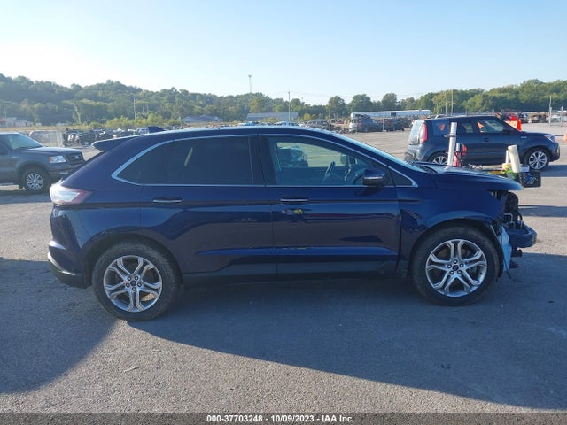 2016 FORD EDGE TITANIUM VIN: 2FMPK4K83GBC67799