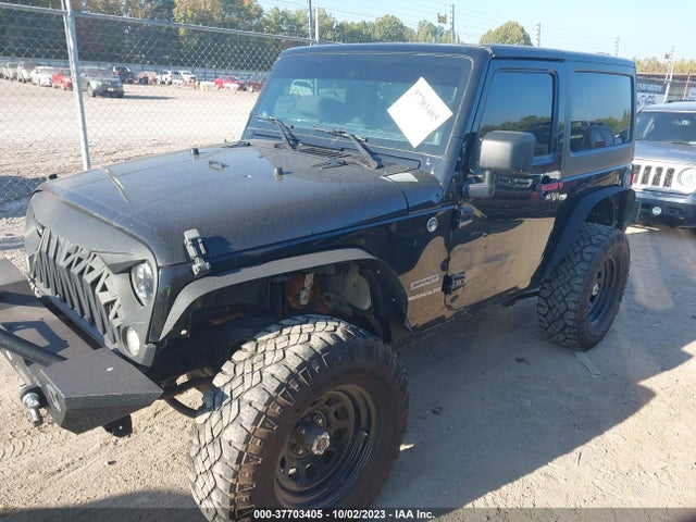 2014 JEEP WRANGLER SPORT VIN: 1C4GJWAG3EL280657