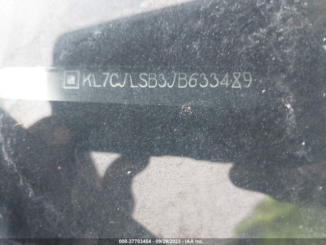 Chevrolet Trax Lt 2018 KL7CJLSB3JB633489 Image 9