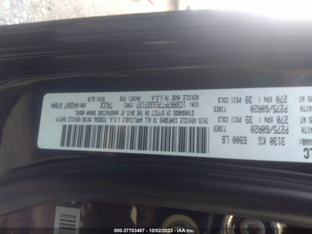 RAM 1500 Longhorn Limited 2014 1C6RR7PT7ES337127 Image 9