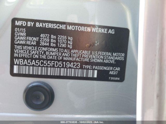 WBA5A5C55FD519423 BMW 5 Series 528i